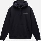 Zwart Sweatshirt Met Capuchon En Lange Mouwen