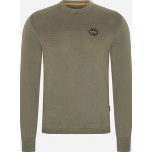 Napapijri Derri crewneck sweater - green urban