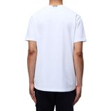 Napapijri Wit S-BOLLO 2 T-shirt - Heren - Katoen - Kortema sleeves