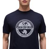 Napapijri Bollo - T-shirt - Zwart - Katoen