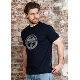 Napapijri Bollo - T-shirt - Zwart - Katoen