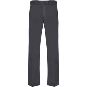 Dickies, Heren, Broeken, Grijs, Maat: W28 L30 Katoen,