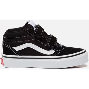 Vans Youth Ward Mid V Suede Canvas Black White-Schoenmaat 38