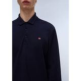 Napapijri - Ealis LS - Polo - Blu Marine - Katoen