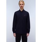 Napapijri - Ealis LS - Polo - Blu Marine - Katoen