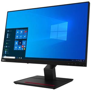 Lenovo ThinkVision T24t-20 LED display 60,5 cm (23.8 inch) 1920 x 1080 Pixels Full HD Touchscreen Capacitief Zwart