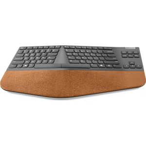 Lenovo Go draadloos Split toetsenbord RF Draadloos Amerikaans Engels Grijs