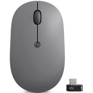 Lenovo Go USB-C Wireless Mouse muis Kantoor Ambidextrous RF Draadloos Optisch 2400 DPI