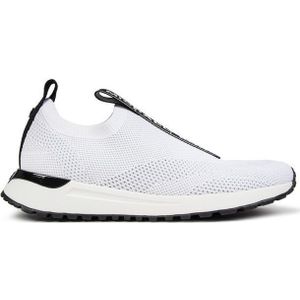 Michael Kors - Bodie Slip On - Damessneakers - Optisch Wit - Bovenmateriaal van Elastisch Jersey