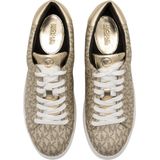 Michael Kors - Chapman Lace Up Dames Sneakers - Goud