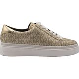 Michael Kors - Chapman Lace Up Dames Sneakers - Goud