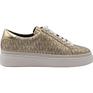 Michael Kors - Chapman Lace Up Dames Sneakers - Goud
