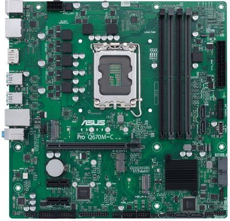 ASUS PRO Q670M-C-CSM Intel Q670 LGA 1700 micro ATX