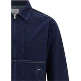 Gramicci - Japanese Slub Denim Jacket - Heren Jas - Blauw