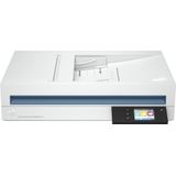 HP Scanjet Enterprise Flow N6600 fnw1 Flatbed-/ADF-scanner 1200 x 1200 DPI A4 Wit