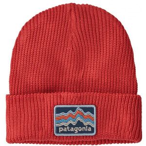 Muts Patagonia Kids Logo Beanie Sumac Red