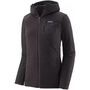 Patagonia Womens R1 Air Full-Zip Hoody Fleecevest (Dames |grijs)