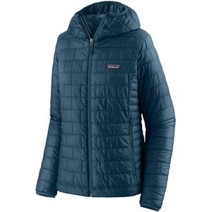 women s patagonia nano puff hoody blue