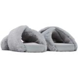 Toms Pantoffel 10016798 susie eva mid grey faux fur