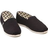 Toms - Day One Alpargata - Espadrilles - Zwart - Gerecycled Katoen