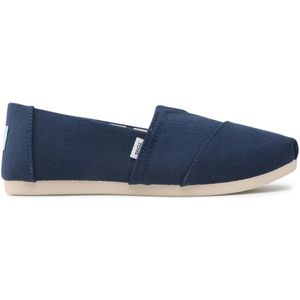 Toms - Alpargata - Instappers - Zwart - Gerecycled Katoen