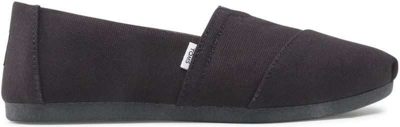 Toms - Alpargata - Espadrilles - Zwart - Gerecycled Katoen - Earthwise™ Collectie