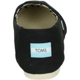 Toms - Espadrille - Zwart - Katoen