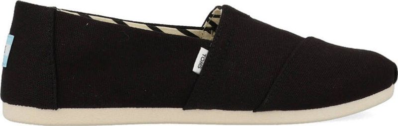 Toms - Alpargata - Espadrilles - Zwart - Gerecycled Katoen - Earthwise™ Collectie