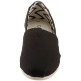 TOMS Shoes ALPARGATA - Volwassenen Instappers - Kleur: Zwart - Maat: 37