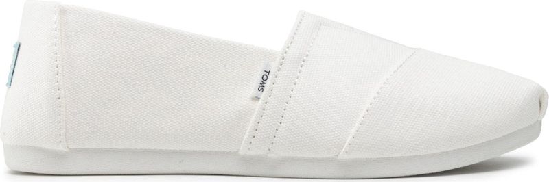 Toms - Alpargata - Loafers - Wit - Gerecycled Katoen