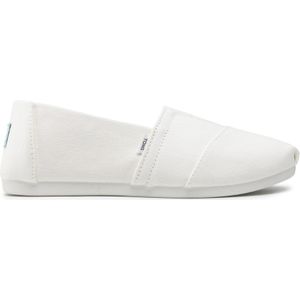 Toms - Alpargata - Loafers - Wit - Gerecycled Katoen