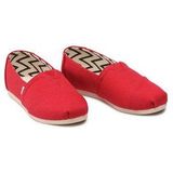 Toms - Alpargata - Espadrilles - Felrood - Gerecycled Katoen