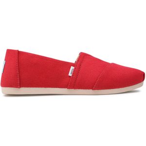 Toms - Alpargata - Espadrilles - Felrood - Gerecycled Katoen