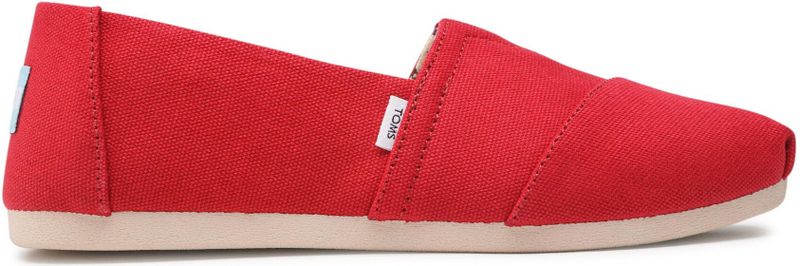 Toms - Alpargata - Espadrilles - Felrood - Gerecycled Katoen