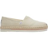 Toms - Alpargata Platform Rope - Espadrilles - Beige - Canvas