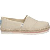 Toms - Alpargata Platform Rope - Espadrilles - Beige - Canvas