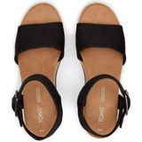 Toms Diana Sandalen - Met Sleehak - Dames - Zwart