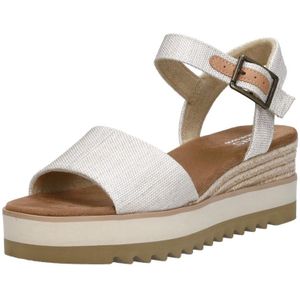 Toms Diana Sandalen - Met Sleehak - Dames - Beige - Maat 43,5