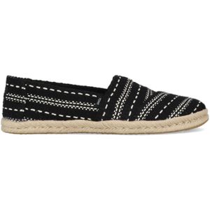 TOMS Espadrilles für Damen, schwarz, Gr. 36 EU