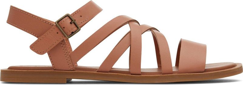 TOMS - Sephina - Platte Sandalen - Sandy Beige - 42.5 EU