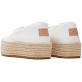 TOMS Plateau Slipper für Damen, weiß, Gr. 39 EU
