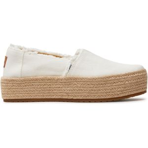 Toms - Valencia - Espadrilles - Zwart - Textiel - Vegan
