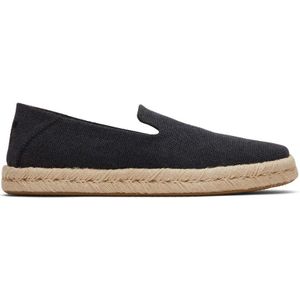 Toms - Santiago - Espadrilles - Zwart - Gerecycled Katoen