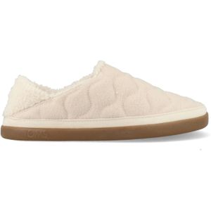 TOMS Ezra Slipper voor dames, Licht zand gewatteerd vilt, 42.5 EU