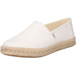 Toms - Alpargata Rope 2.0 - Instappers - Wit - Gerecycled Katoen