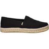 Toms - Alpargata Rope 2.0 - Espadrilles - Zwart - Gerecycled Katoen