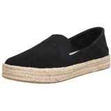 Toms - Carolina - Espadrilles - Black - Suède - Comfortabele Slip-On