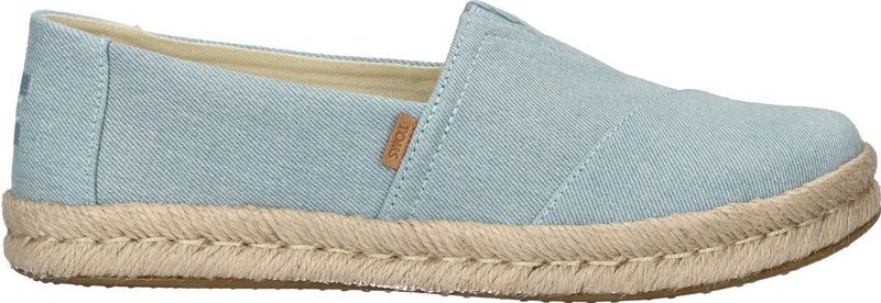 Toms - Alpargata Rope 2.0 - Espadrilles - Denim - Bovenwerk van Gerecycled Katoen