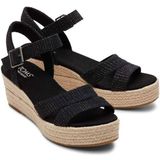 Toms Audrey Sandalen - Met Sleehak - Dames - Zwart
