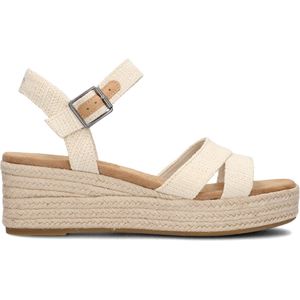 Toms Audrey Sandalen - Met Sleehak - Dames - Beige